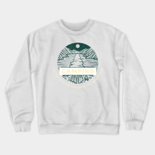 Camping: The Ultimate Escape From The Daily Grind Crewneck Sweatshirt